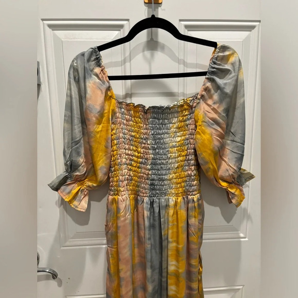 Perry Walker Silk maxi dress sz small - Picture 3 of 6